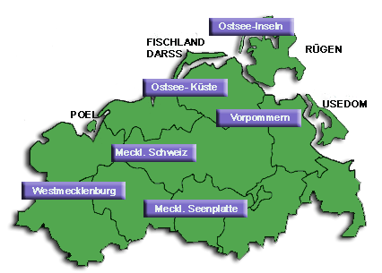 Alle Kanutouren, Kajaktouren in Mecklenburg Vorpommern per Wasserwanderkarte